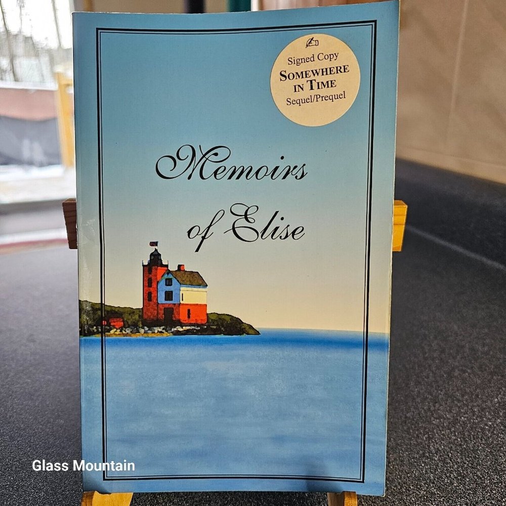 SOLD - Memoirs of Elise Somewhere in Time Sequel Signed 2nd Edition Paperback